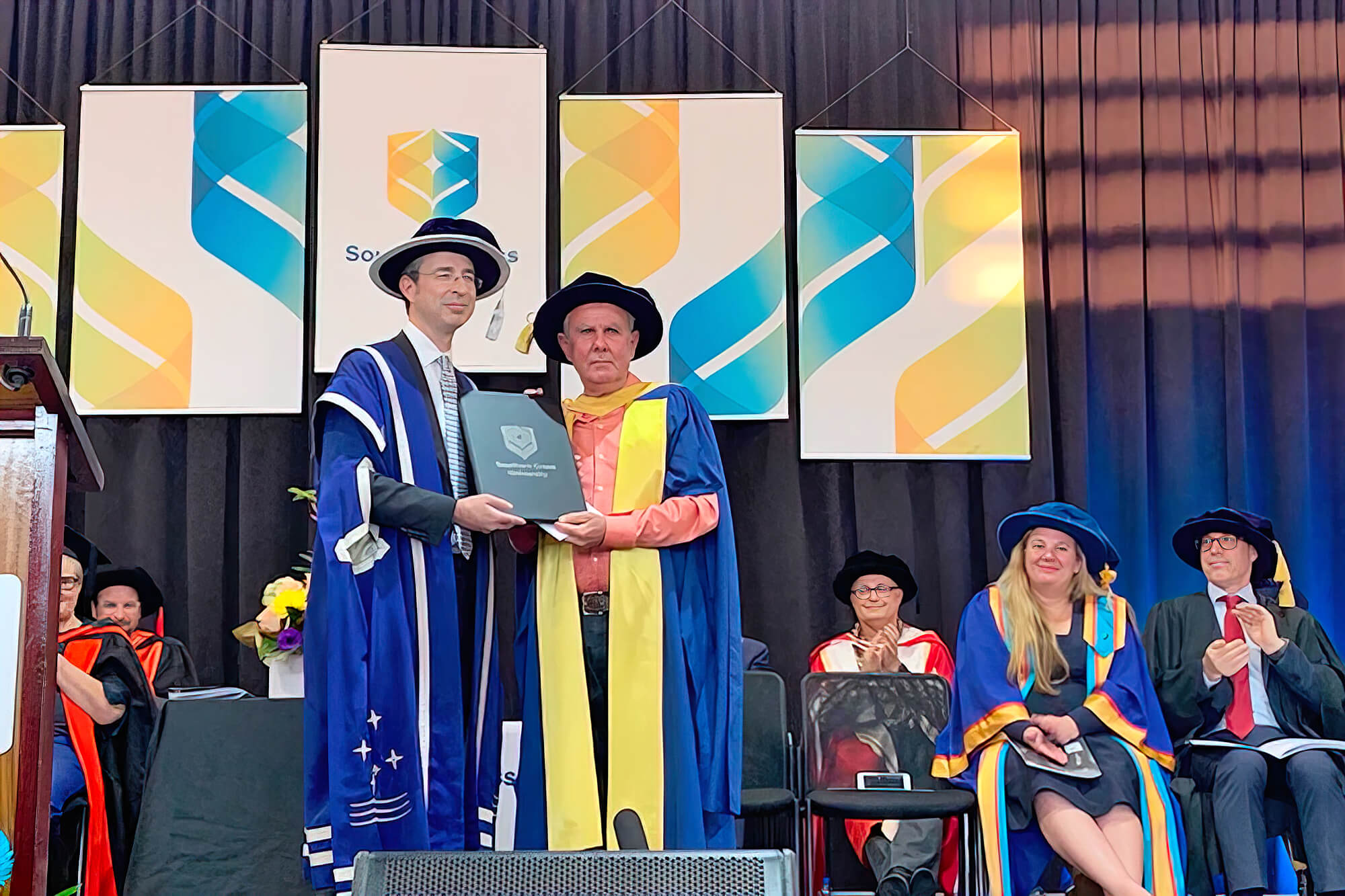 Ian Hutton receives Honorary Doctorate