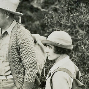 Ida McComish, with husband James at Poole's lookout