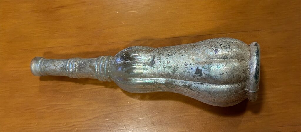 A small Ottoman or Persian bottle